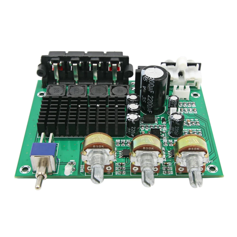 AIYIMA XH M570 TPA3116D2 DC24V AC17V 80W * 2 стерео TPA3116 цифровой усилитель звука предусилитель тона
