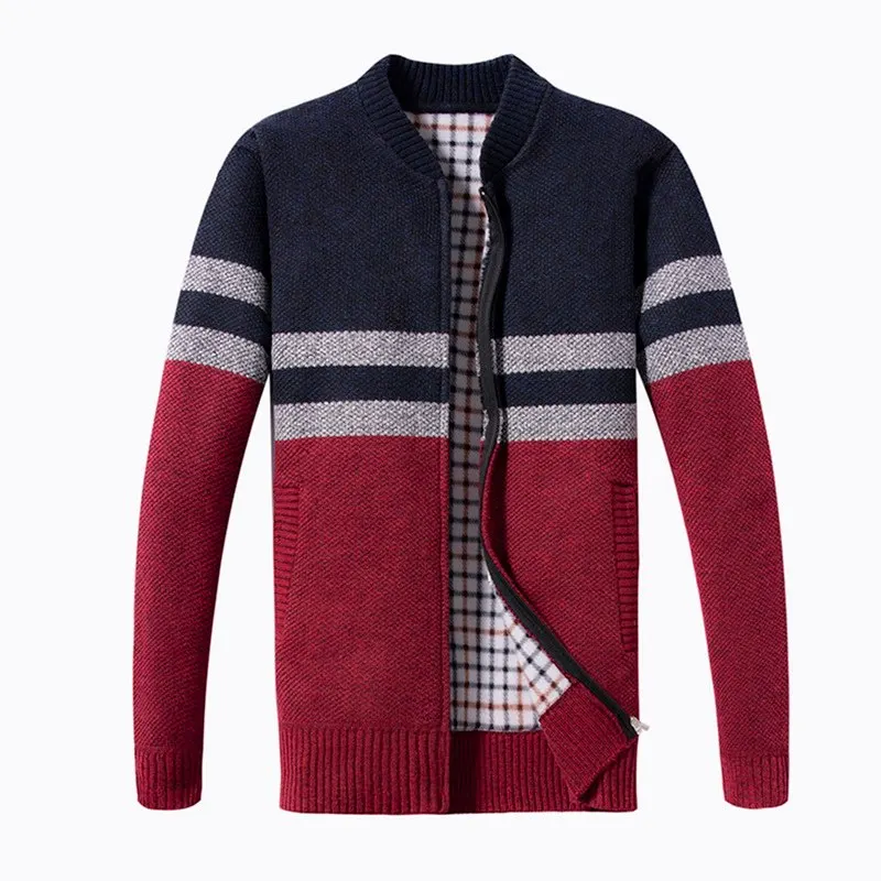 LASPERAL осенний и зимний мужской теплый тонкий свитер с воротником-стойкой модели