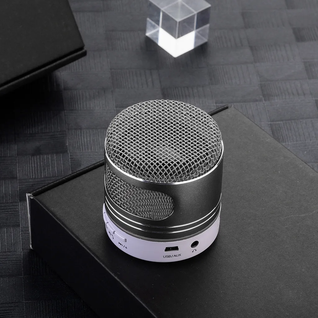 HIPERDEL Мини Bluetooth динамик беспроводной портативный USB СВЕТОДИОДНЫЙ светильник