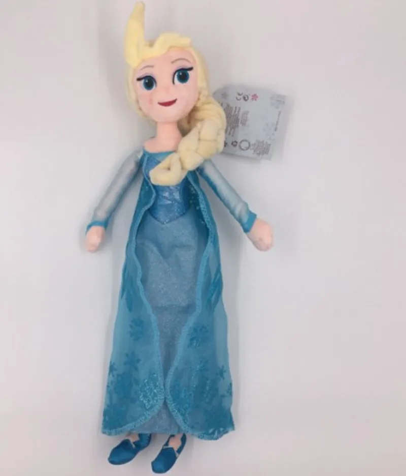 Disney 50 см 2 Снежная королева принцесса Анна Эльза куклы игрушки мягкие плюшевые