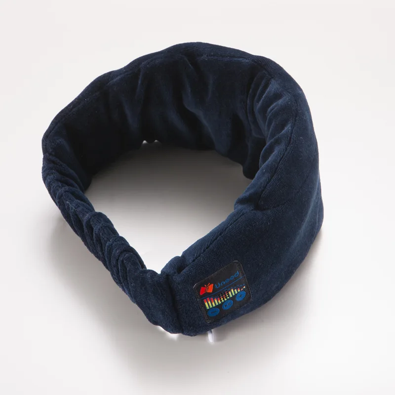 Беспроводные наушники с Bluetooth повязка на голову для сна мягкие маска стерео