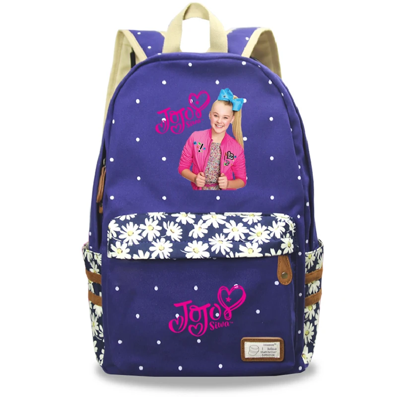 Повседневный Рюкзак Jojo Siwa студенческий модные новые высококачественные сумки