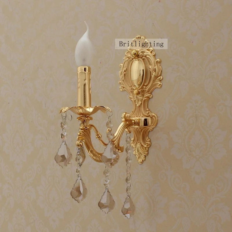 Бра свечи Из светодиодов стены бра хрустальные светильники домашние из