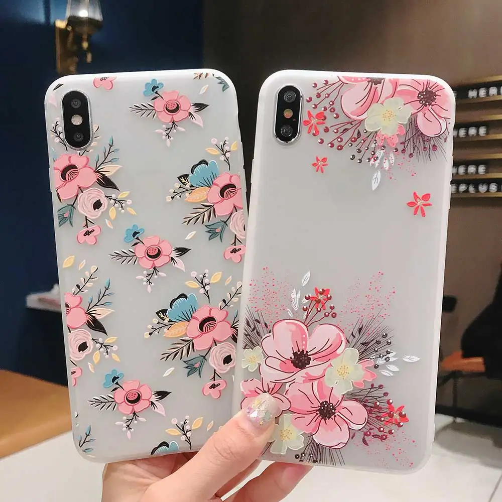 Мягкий матовый чехол Boucho для iphone XS MAX XR X 5 5S SE 6 6s 7 8 plus телефона из ТПУ с милым