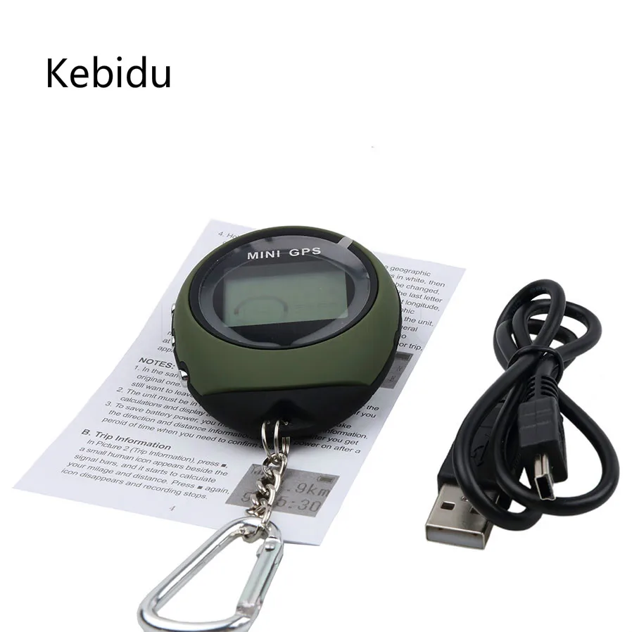 GPS-навигатор Kebidu PG03 универсальный перезаряжаемый мини-трекер с компасом для