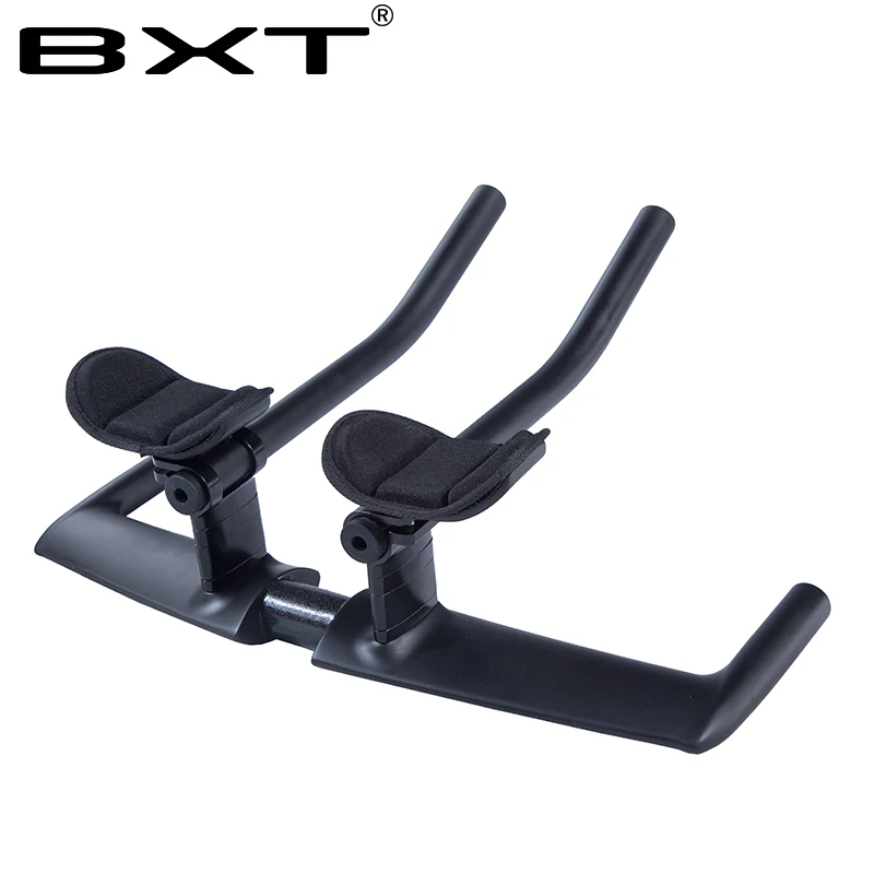 BXT, углеродный ТТ велосипедный руль, черный глянцевый матовый руль для шоссейного велосипеда и 31,8 мм TT, руль 420 мм carbib