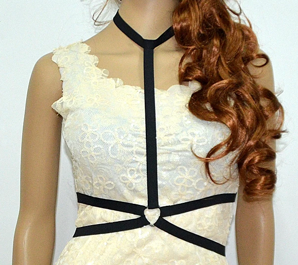 Модная портупея Свадебная подвязка пояс сексуальный Панк гот Харадзюку