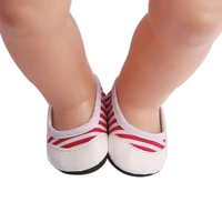 43 cm doll shoes and leather shoes for 18 inch girl dolls casual shoes toys boots and doll accessories g2