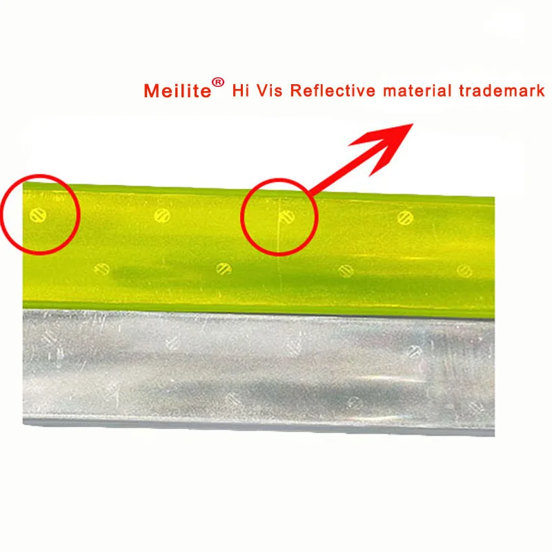 Светоотражающий браслет Meilite 500 38 см с подсветкой для спорта бега езды на