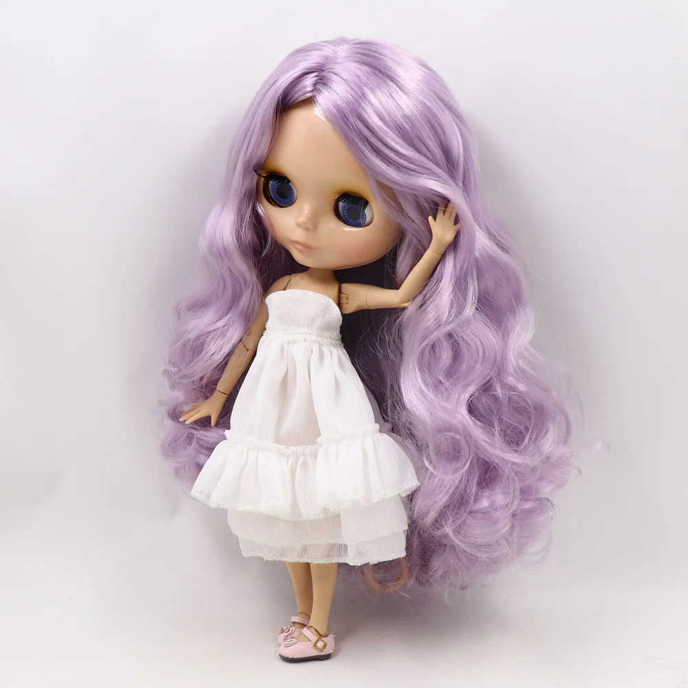 Шарнирная кукла Blyth для женщин ICY DBS натуральные кудри с боковой бахромой | Игрушки