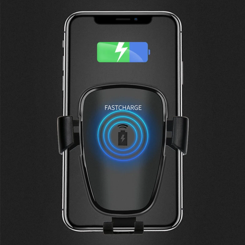 Беспроводное зарядное устройство QI для Xiaomi Mi Mix 3 Mix3 Гравитационный держатель