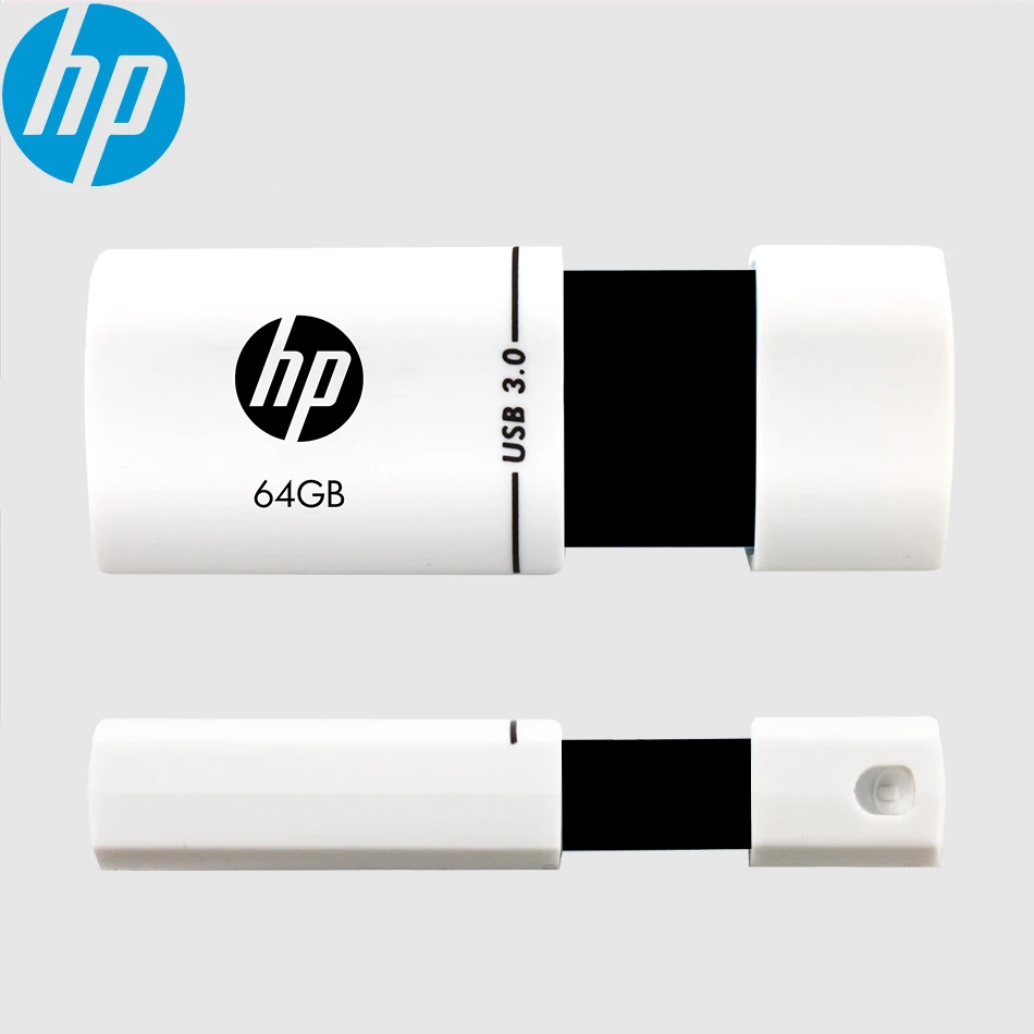Hp USB 3,0 флеш-накопитель 16 ГБ 32 ГБ 64 ГБ 128 ГБ USB флеш-накопитель выдвижной флеш-накопитель кольцо Память память USB X765W
