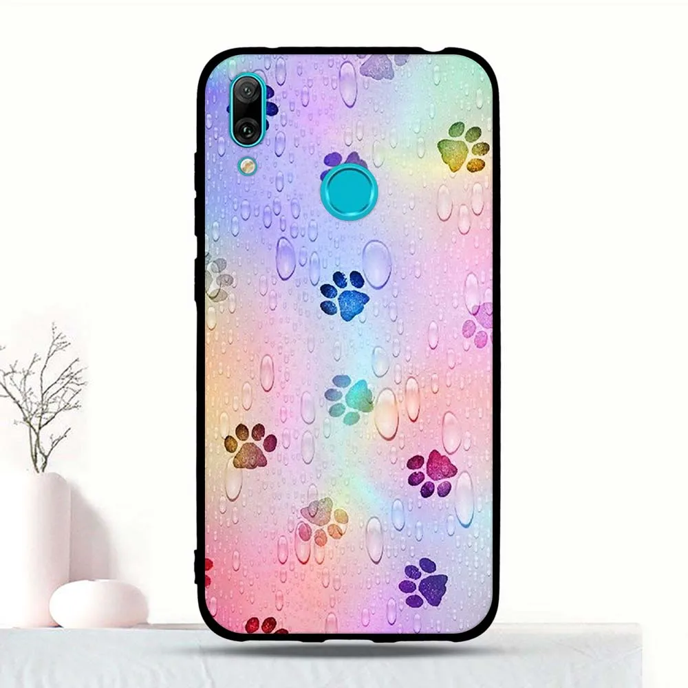 Для huawei Y7 Y7 Prime Y7 Pro чехол силиконовый для huawei Enjoy 9 мультяшный 3D принт Funda бампер чехол 6,2" чехол для телефона - Цвет: 31