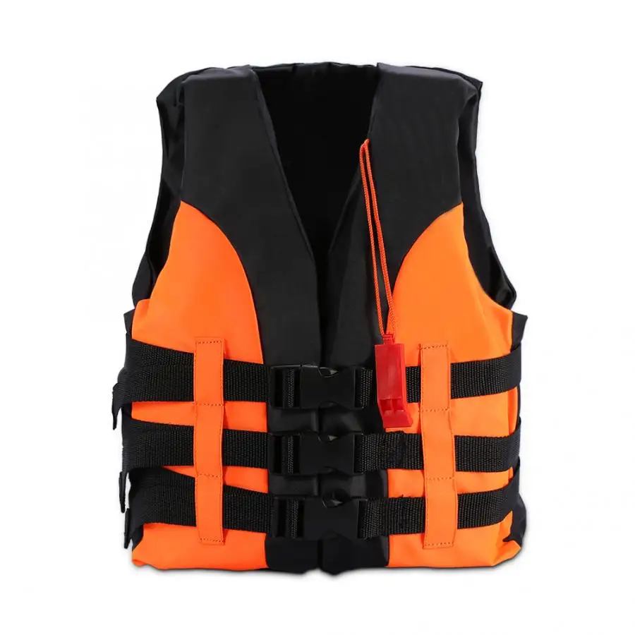 New Life Vest For 2-12 Years Children Swimming Boating Drifting Aid Jacket With Whistle Child Saving Products | Спорт и развлечения