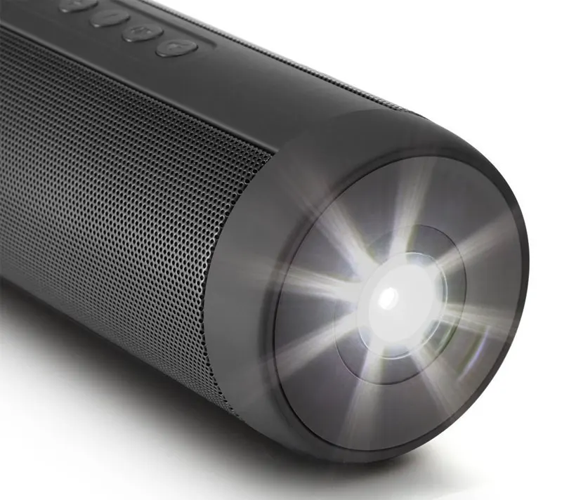 Поддержка SD карты USB Радио Bluetooth динамик стерео портативный беспроводной водонепроницаемый Бас Звук динамик s большой мощности калонки со светодиодом