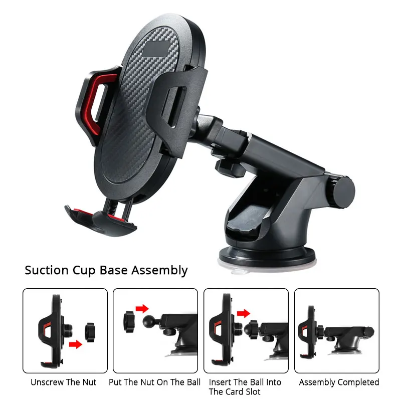 Универсальный автомобильный держатель для телефона подставка мобильного