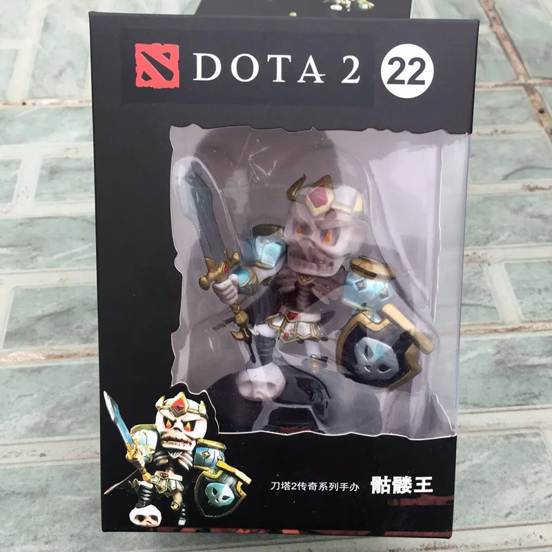 King Leoric WOW DOTA 2 игровая фигурка Kunkka Lina Pudge queen Tidehunter CM FV ПВХ Фигурки Коллекция dota2 игрушки - Цвет: King Leoric