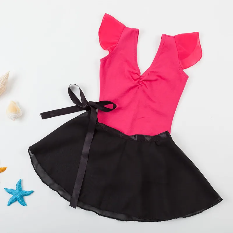 Балетное платье для девочек Детский балетный костюм танцев Платья пачки