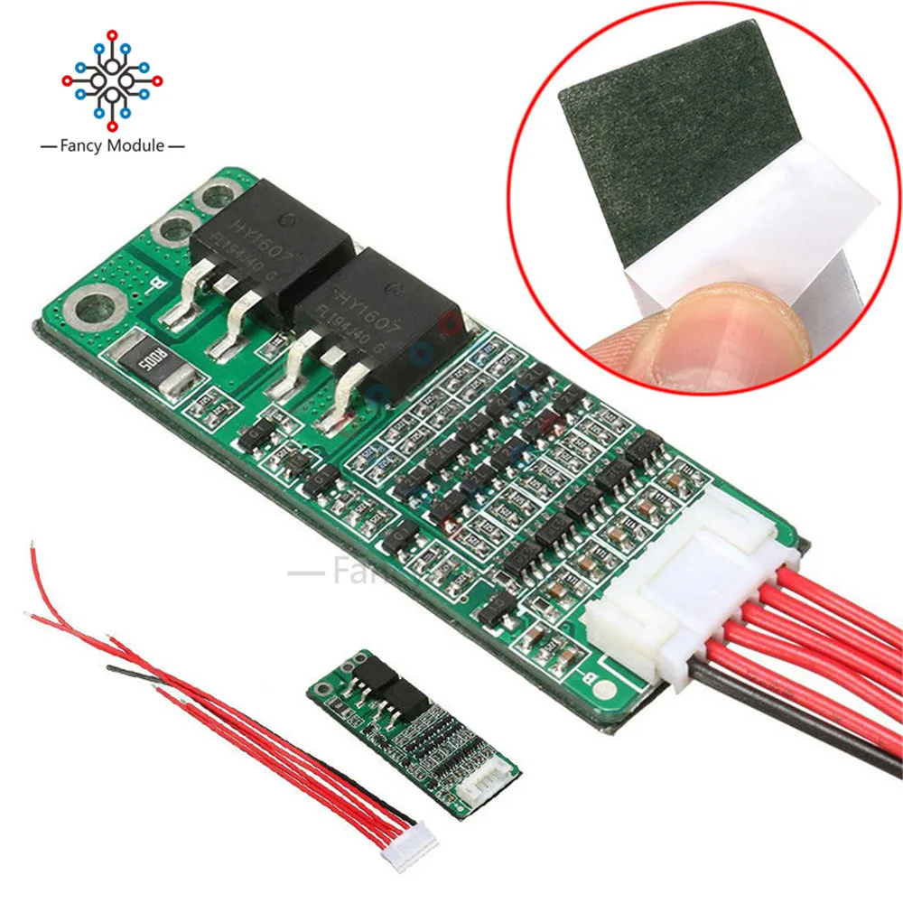 5S 15A литий-ионный Аккумулятор литиевый аккумулятор BMS 18650 Зарядное Устройство