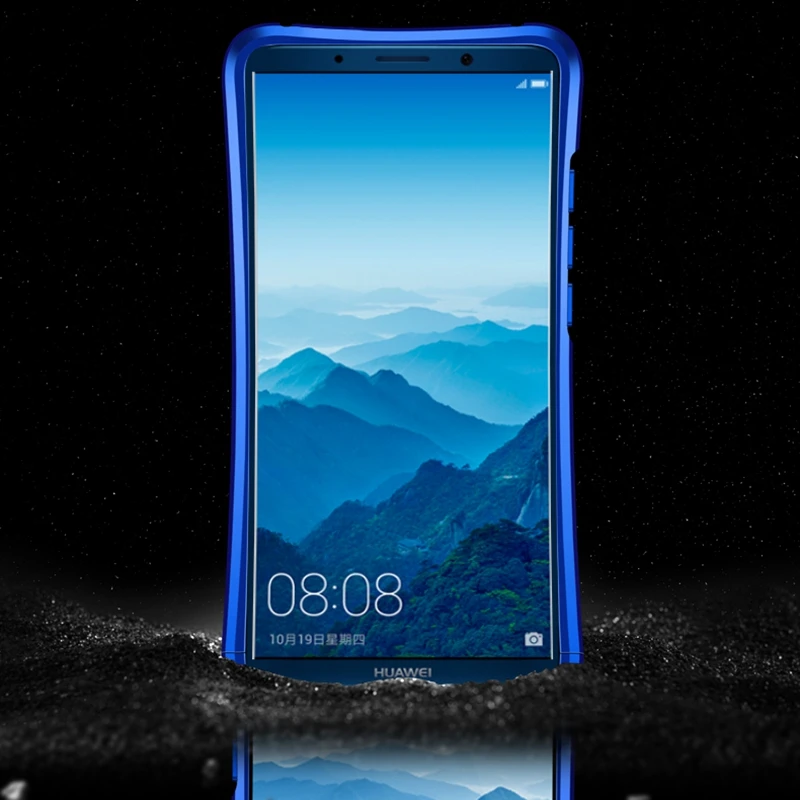 Оболочка Коврики 10 Pro Алюминий металла Не доставая его из чехла для huawei P10 чехол Plus
