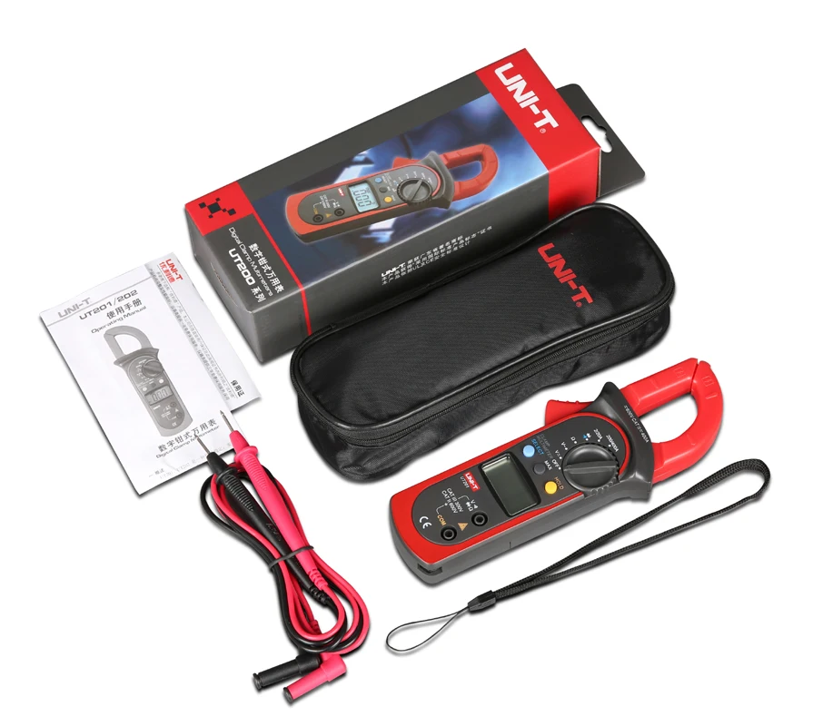 Цифровой мультиметр зажим переменного тока с автоматическим выбором