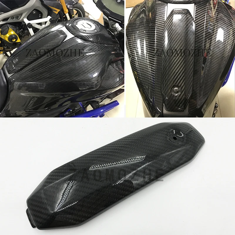 Бак мотоцикла средняя панель капот Настоящее углеродное волокно бак панели