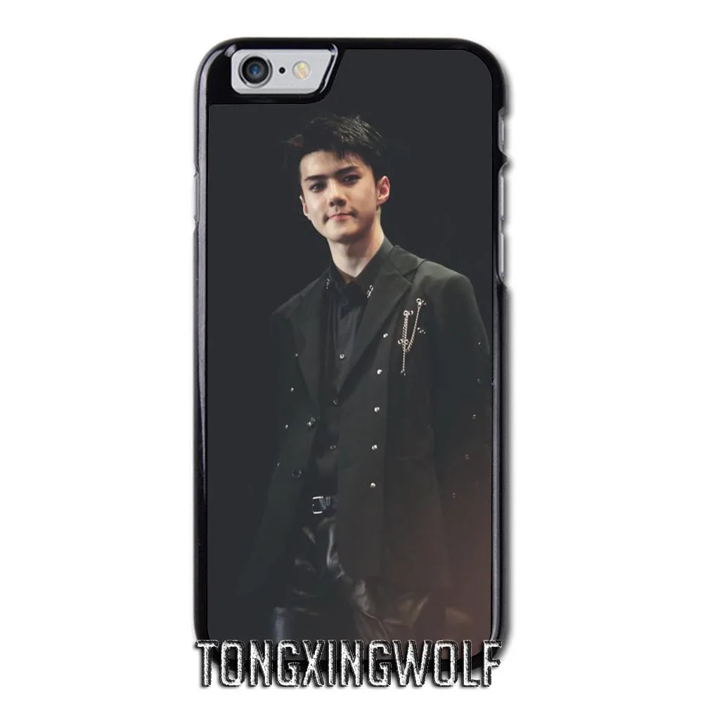 О SE HUN SeHun экзо чехол для iPhone samsung 4S 5S 6 S 7 8 XR XS Max Note 9 S5 S6 S7 край S8 S9 S10 рlus
