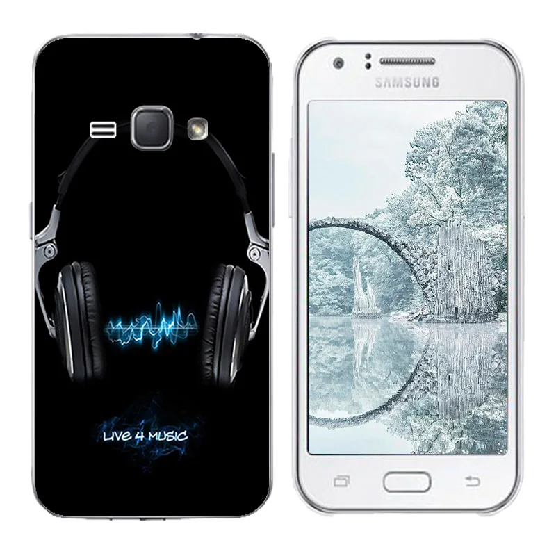 Чехол для Samsung J1 2016 мягкий чехол из ТПУ Fundas J120F SM-j120f/ds Silicon Life чехлы с принтом |