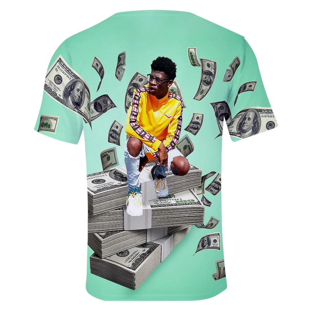 Новинка 2019 футболка Rapper Lil Nas X с 3D рисунком альбома песни старого города