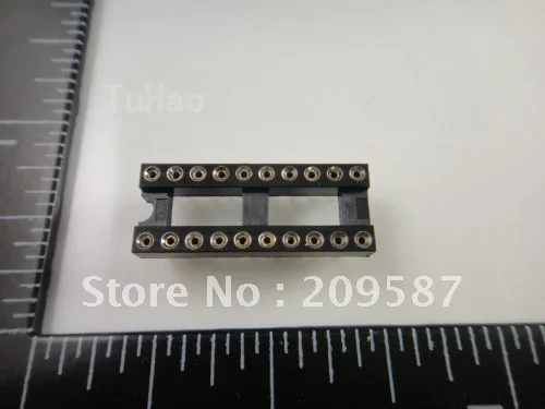 100 шт. 20 Pin 2 54 мм DIP SIP IC адаптер Тип припоя|adaptor converter|adaptorsocket chip |