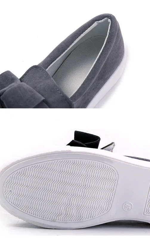 Женская обувь с бантом парусиновая для скейтбординга Повседневная дышащая