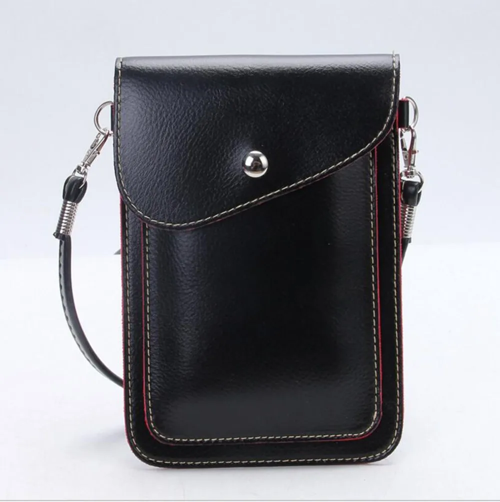 Сумка для телефона из искусственной кожи с карманом на плечо кошелек чехол