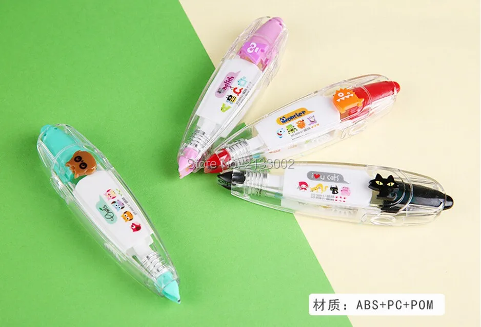 5 стилей Милые коррекции кружева Канцелярские Кружева Push коррекции Ленты