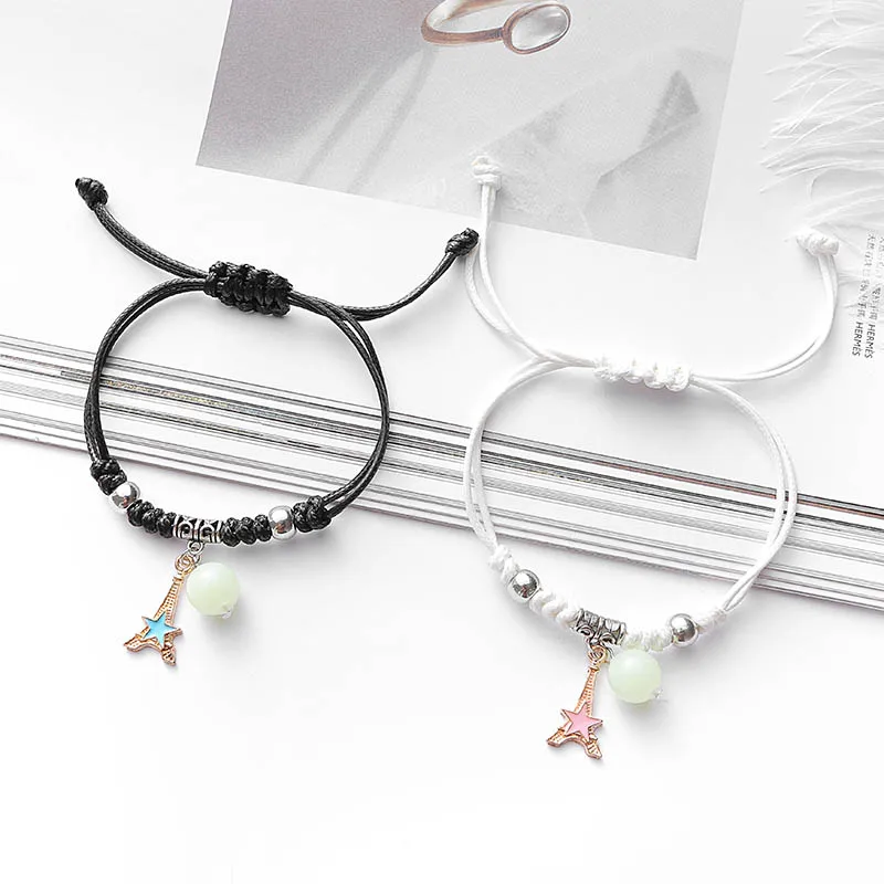 2 шт./компл. новое поступление плетение Парные браслеты для мужчин с рисунком