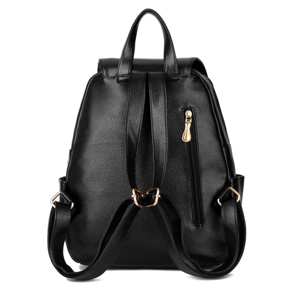 Рюкзак корейской версии 2018 новых диких модные мягкие кожаные большой емкости