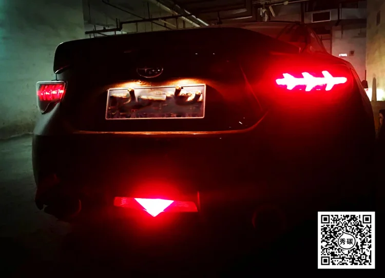 Подходит для TOYOTA 86 Subaru BRZ BUDDY CLUB из углеродного волокна светодиодный фонарь с