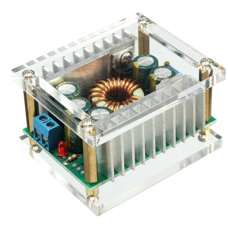 10A 200 Вт DC Наивысшей Мощности Регулируемый Шаг Вниз Бэк Модуль С Shell|module power|power