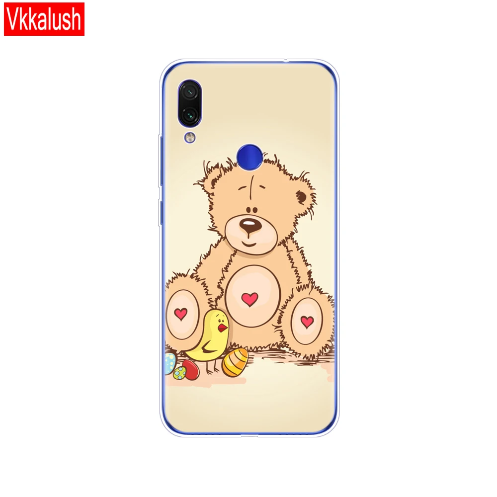 80031 Чехол для Xiaomi Redmi Note 7, силиконовый мягкий ТПУ с рисунком, чехол для Xiaomi Redmi Note 7 PRO, 6,3 дюймов, Fundas Coque Redmi Note7, чехлы - Цвет: 80031