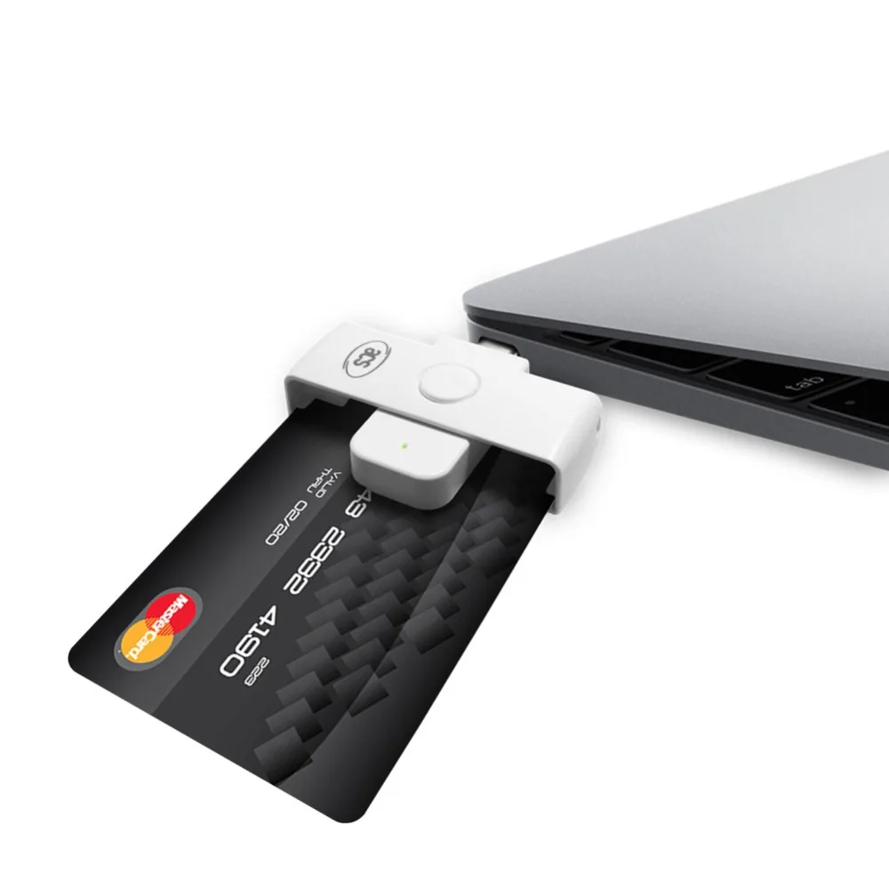 ACR39U-NF считыватель смарт-карт Pocketmate II(USB Type-C) для карт памяти CAC и PIV Thunderbolt 3, SLE4442 SLE4428 AT24C64