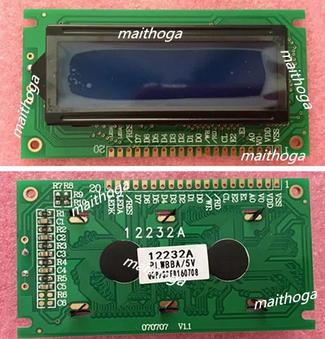 Maithoga 20PIN 12232A ЖК-дисплей Графический Экран модуль SED1520 контроллер параллельный