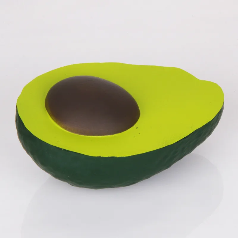 Avocado Squishies имитация авокадо медленно растущий крем Ароматические сжимающие игрушки для снятия стресса мягкие Мультяшные игрушки для сдавливания Новинка - Цвет: Avocado