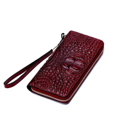 Red Женские сумки из натуральной кожи для женщин новые роскошные сумки женские сумки дизайнерские кожаные женские кошельки и кошельки - Цвет: Red