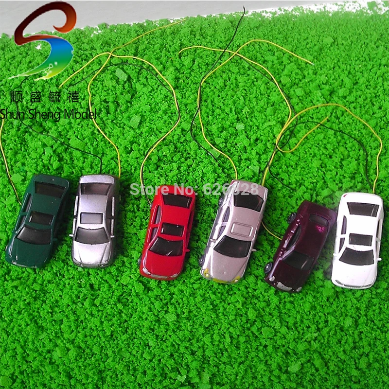 50 шт. модельный светильник для автомобиля 1/200 архитектурная модель ligh Автомобильная шкала макет модели автомобиля