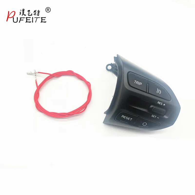 PUFEITE Кнопка рулевого колеса для KIA K2 RIO 2017 2018 X LINE кнопки Bluetooth телефон круиз