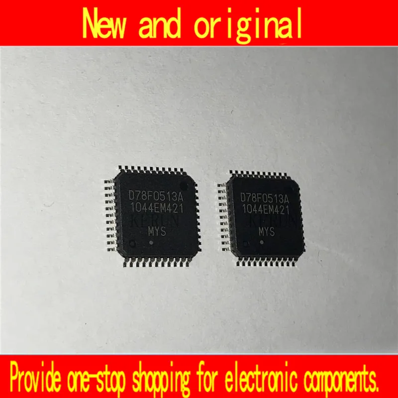 Оригинальный 10 шт./лот UPD78F0513A D78F0513A D78F0513 новый оригинальный чип IC QFP44 | Электроника