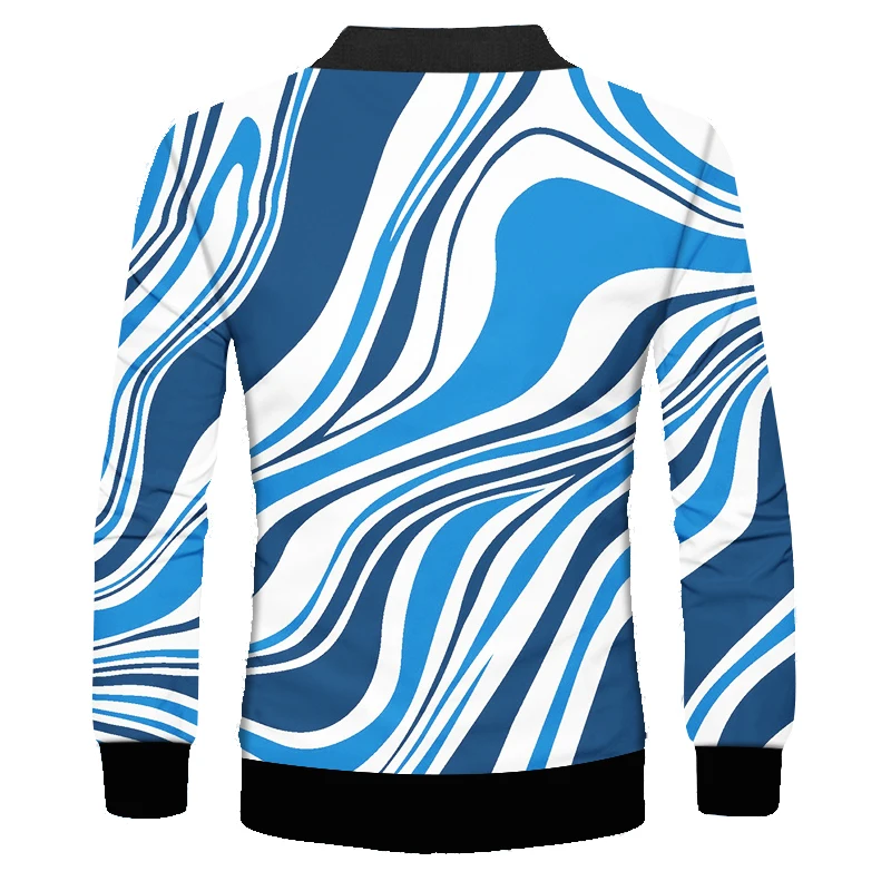 OGKB весенне осенняя повседневная куртка хип хоп карманы воротник стойка пальто