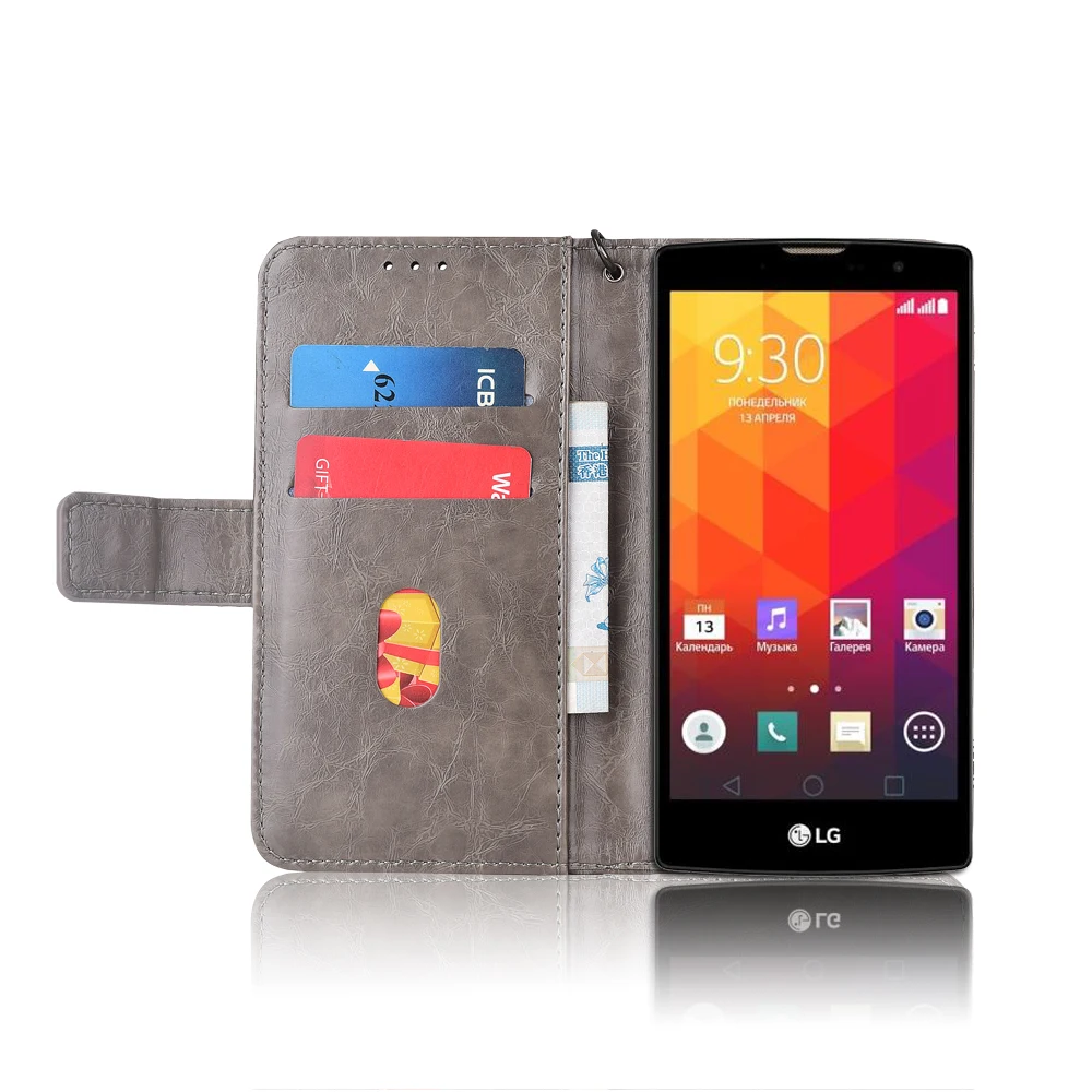 Кожаный чехол-книжка для LG Magna чехлы с цветочным принтом 100% специальный