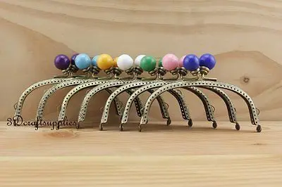 Металлические рамки для шитья сумки кошелька с застежкой фоторамки 5 дюймов Анти