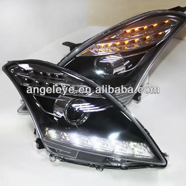 

For SWIFT 2012-2014 Year LED Head Lamp Angel Eyes for suzuki