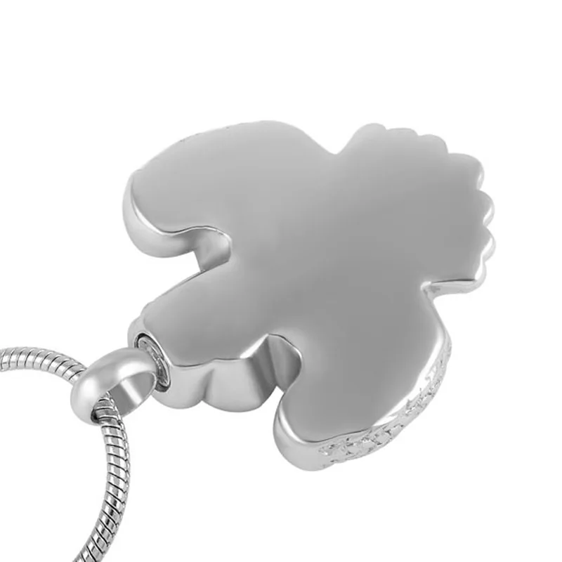 IJD8225 Stainless Steel Motorcycle On Shield With Eagle Cremation Jewelry Urn Pendant Ashes Keepsake Locket Motor | Украшения и